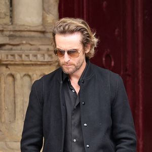 Philippe Lacheau - Sorties des obsèques de Nicolas Altmayer en l'église Saint-Germain-des-Prés à Paris le 31 aout 2026. © Dominique Jacovides-Cyril Moreau/Bestimage #