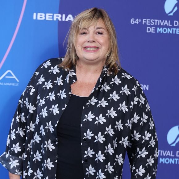 Michele Bernier - Cérémonie d'ouverture du 64ème Festival de Télévision de Monte Carlo au Grimaldi Forum de Monaco le 13 juin 2025.
© Denis Guignebourg / Bestimage