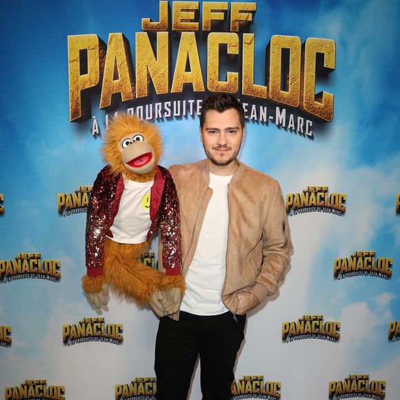 Dans un long texte, il remercie son papa d'avoir toujours été très présent pour lui.

Jeff Panacloc - Avant-première du film "Jeff Panacloc À la poursuite de Jean-Marc" au cinéma Publicis à Paris. Le 17 décembre 2023 © Coadic Guirec / Bestimage