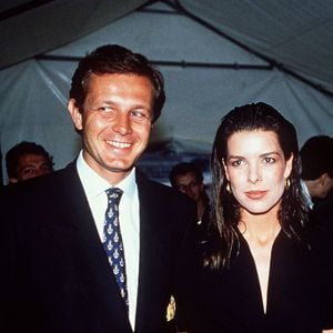 C'est leur père, Stefano, qui avait créé la société en 1990.
Archive non datée Stefano Casiraghi et la princesse Caroline de Monaco. Crédit photo : Daniel Angeli / Bestimage.