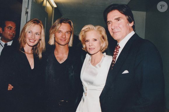 David Hallyday, Estelle Lefébure, Sylvie Vartan et Tony Scotti.

© Bestimage