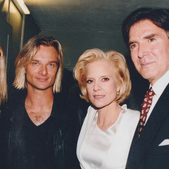 David Hallyday, Estelle Lefébure, Sylvie Vartan et Tony Scotti.

© Bestimage