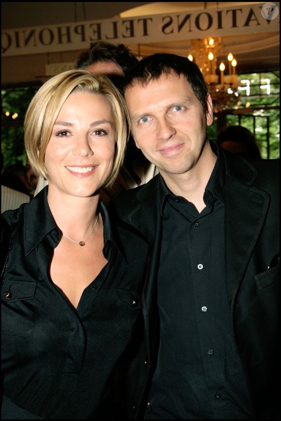 laurence ferrari et Thomas Hugues au Théâtre Marigny pour la générale de la Folle parenthèse de Liane Foly en juin 2007 © Rindoff Guirec Bestimage