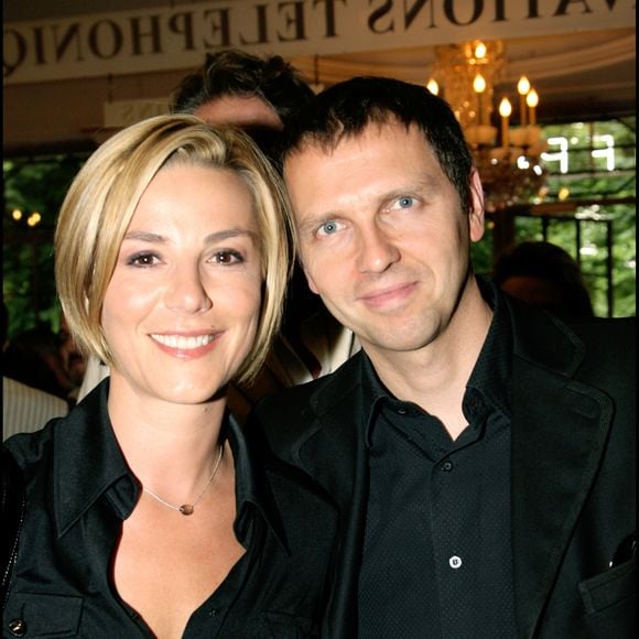 laurence ferrari et Thomas Hugues au Théâtre Marigny pour la générale de la Folle parenthèse de Liane Foly en juin 2007 © Rindoff Guirec Bestimage