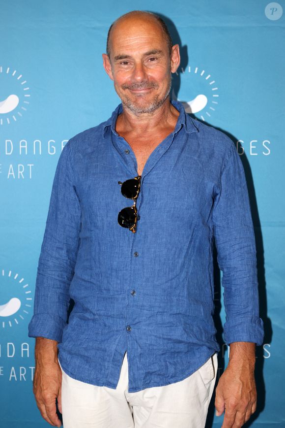 Bernard Campan au cinéma l'Eden à Pauillac pour la présentation du film "La Dégustation" du réalisateur I.Calbérac - "Les Vendanges du 7ème Art", Festival International du Film en Médoc, à Pauillac, France, le 12 juillet 2022. © Jean-Marc Lhomer/Bestimage