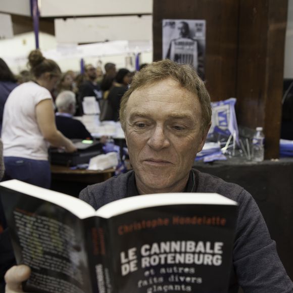 Christophe Hondelatte - Foire du Livre de Brive 2017, le 11 novembre 2017. Photo par Frédéric Maligne/Bestimage