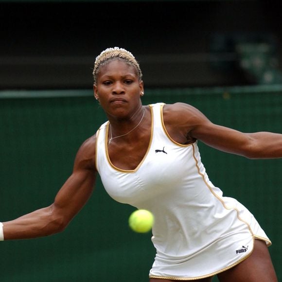 Serena Williams à Wimbledon en 2002. 
ALPHA AGENCY / BESTIMAGE
