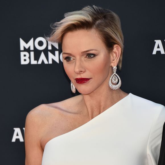 La princesse Charlene de Monaco lors du photocall des Laureus World Sports Awards 2018 au Sporting Monte-Carlo à Monaco le 27 février 2018.
© Bruno Bebert / Bestimage
