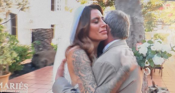 Mariage de Marie et Laurent dans "Mariés au premier regard 2025", épisode du 12 mai, sur M6