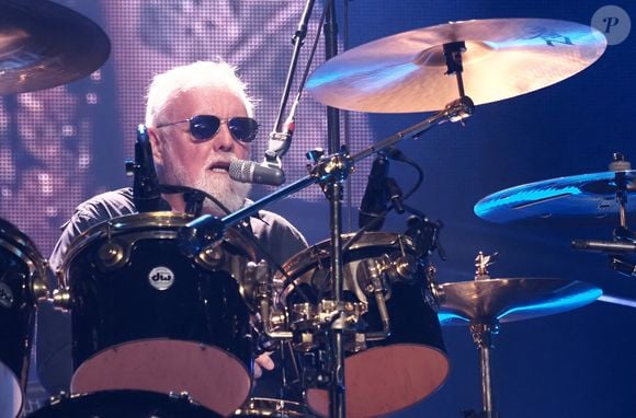Concert du groupe Queen avec le guitariste Bryan May, le batteur Roger Taylor et le Adam Lambert à Bologne en Italie le 11 juillet 2022. LaPresse / Panoramic / Bestimage
