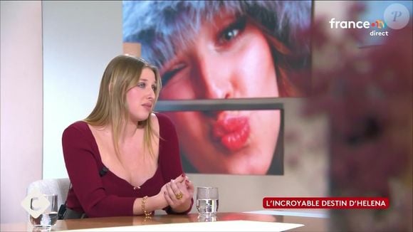 Héléna Bailly dans C à vous le 9 janvier 2026. Capture d'écran/France 5