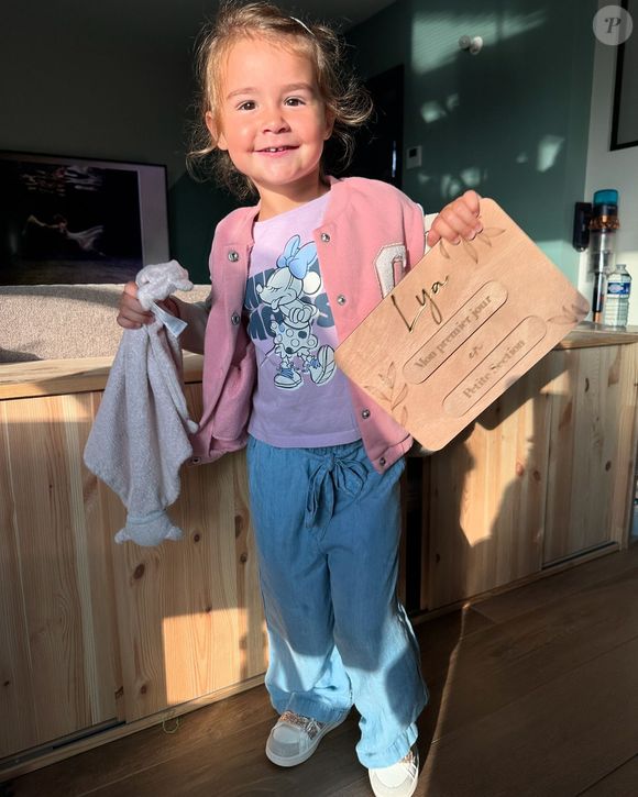 Rentrée en CP pour Lya, la fille de Laure et Matthieu de "Mariés au premier regard" @Instagram