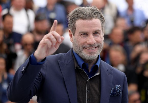 John Travolta au photocall de "Gotti" lors du 71ème Festival International du Film de Cannes, le 15 mai 2018.
© Jacovides-Borde-Moreau/Bestimage