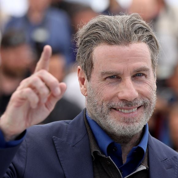 John Travolta au photocall de "Gotti" lors du 71ème Festival International du Film de Cannes, le 15 mai 2018.
© Jacovides-Borde-Moreau/Bestimage