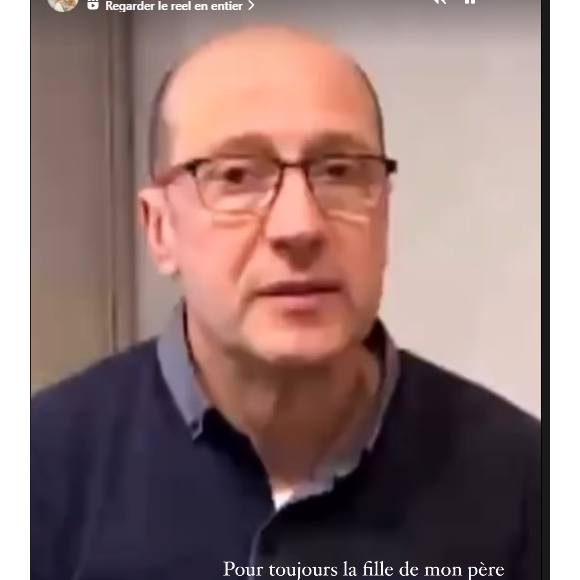 Camille Santoro a partagé des images de son défunt papa, sur Instagram, le 17 juin 2025