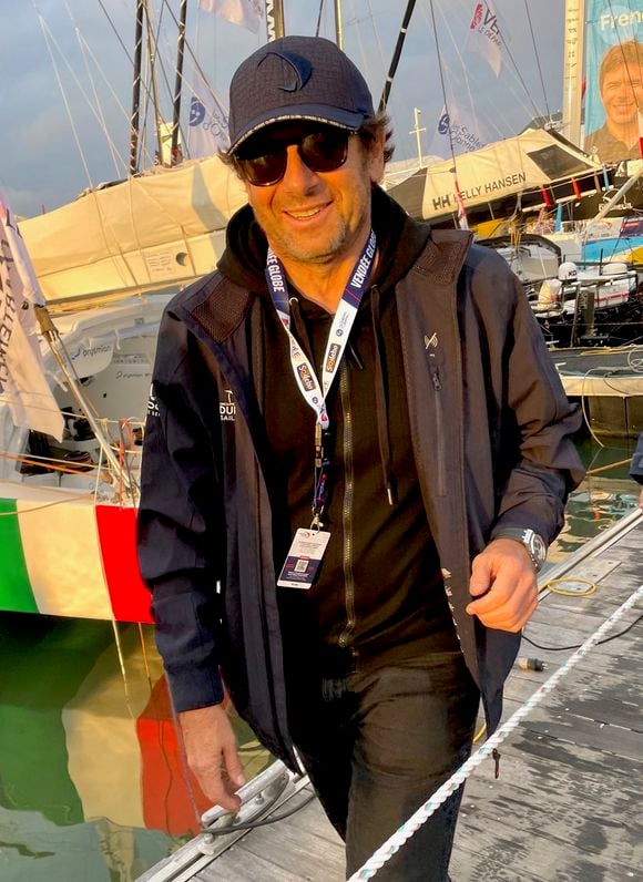 Patrick Bruel - People au Vendée Globe 2024 aux Sables d'Olonne le 9 novembre 2024.
© Fabien Faure / Bestimage