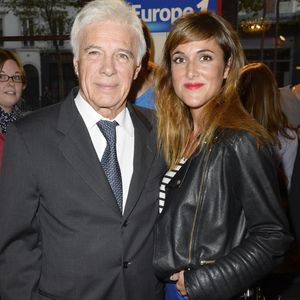 Guy Bedos et sa fille Victoria - Generale du spectacle de Muriel Robin "Robin Revient Tsoin Tsoin" au Théâtre de la porte Saint-Martin a Paris, le 23 septembre 2013.©Bestimage