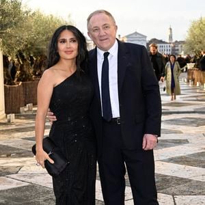 Salma Hayek;Francois-Henri Pinault

61st Biennale Of Venice - International Art Exposition
Pinault Gala DInner
Cini Foundation - Venice, Italy
6th May 2026
©SGPItalia