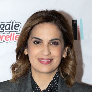 Sonia Mabrouk participe au festival du livre 'Des Livres, Des Artistes' à la Maison de la Chimie le 01 décembre 2024 à Paris, France. Photo par Nasser Berzane/ABACAPRESS.COM