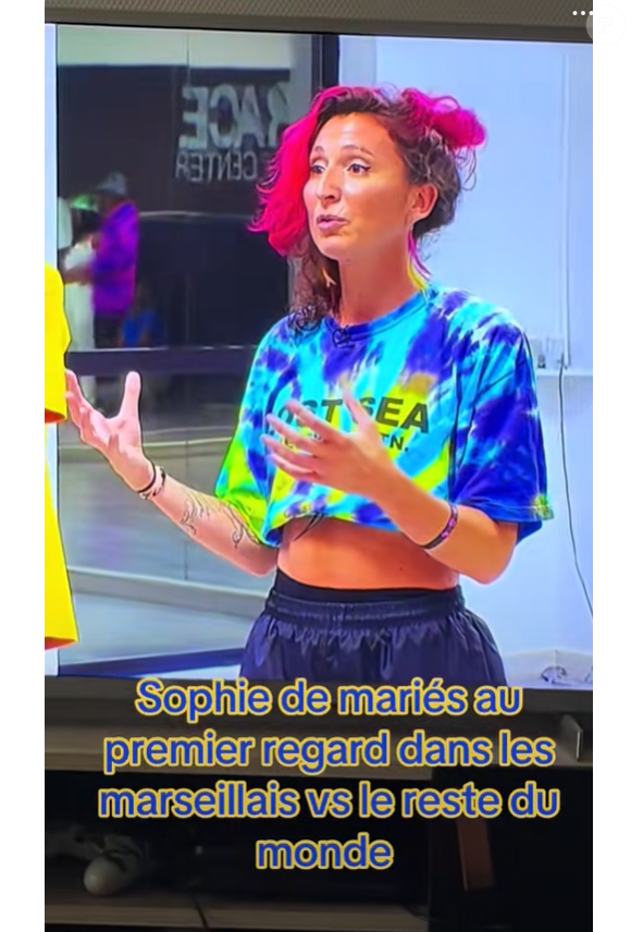 On l'a déjà vue sur W9
Sophie dans "Les Marseillais VS Le Reste du monde", sur W9