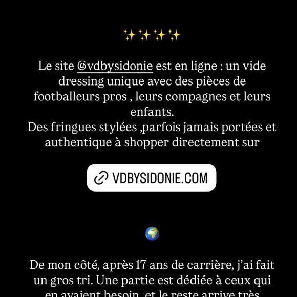 Adil Rami apporte son soutien à son ex-compagne et mère de ses jumeaux Zayn et Madi, Sidonie Biémont, qui relance son activité de vide-dressing depuis l'Espagne.