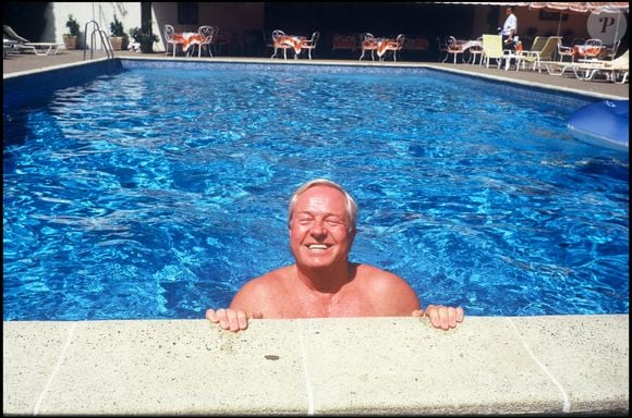 Jean-Marie Le Pen à Anglet en 1987.