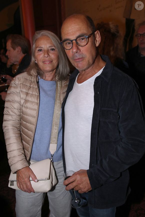 Bernard Campan et sa femme Anne - Cocktail à la suite de la Pièce "Check up" au théâtre Antoine à Paris, France, le 12 Septembre 2024. 

© Bertrand Rindoff / Bestimage
