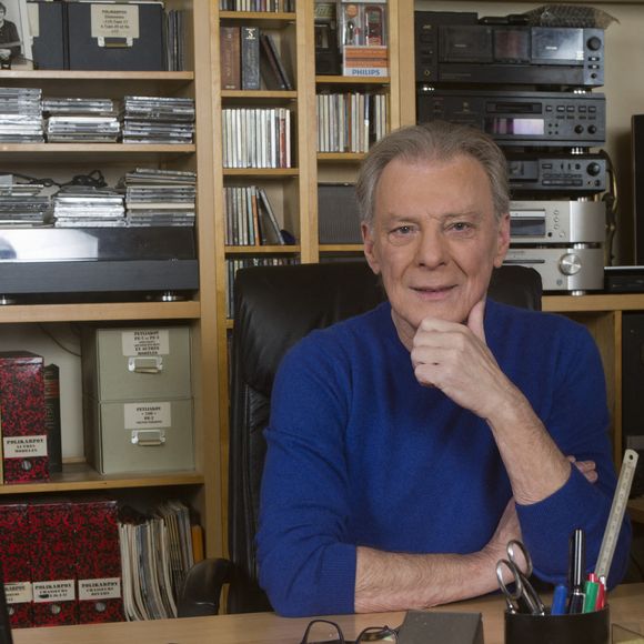 Herbert Leonard et sa femme Cléo chez eux à Barbizon le 2016/12/2016 JLPPA / Bestimage