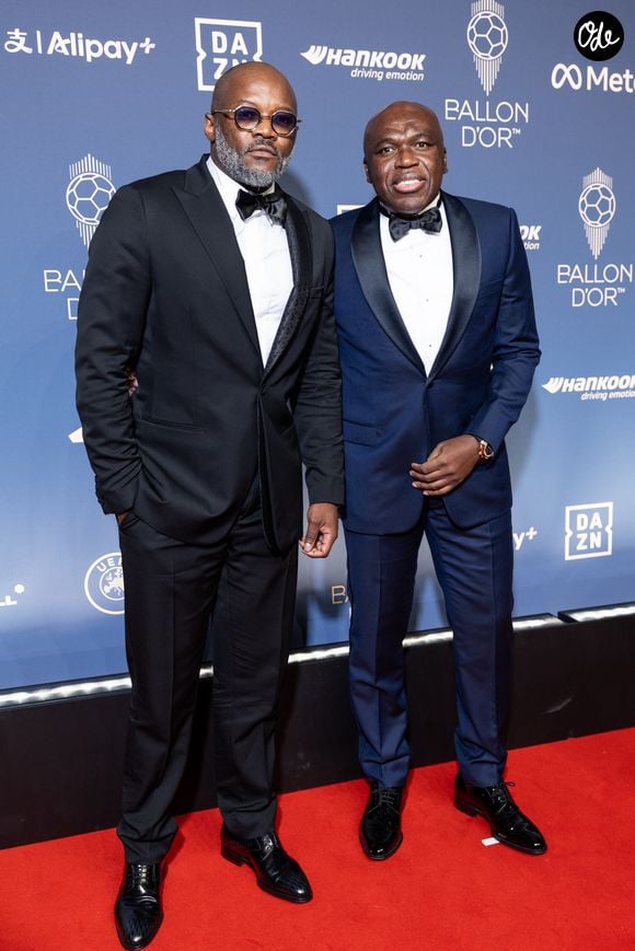 Jirès Kembo Ekoko, Wilfrid Mbappé assistent à la 70e cérémonie du Ballon d’Or, organisée au Palladium Theatre de Londres, en Angleterre, le 26 octobre 2026.

© Cyril Moreau / Bestimage