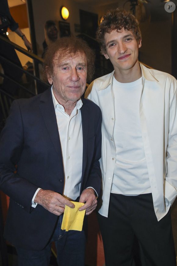 Exclusif - Alain Souchon et Aliocha Schneider - Backstage du Gala de la Fondation Recherche Alzheimer placée sous le signe de l'émotion et du partage avec un concert unique sur le thème "2 générations chantent pour la 3ème" à l'Olympia à Paris le 17 mars 2025. 

© Olivier Borde - Bertrand Rindoff/Bestimage