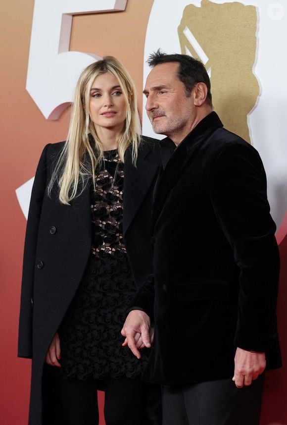Gilles Lellouche et sa compagne Alizée Guinochet - Photocall de la 50ème édition de la cérémonie des César à l'Olympia à Paris, France, le 28 février 2025 © Dominique Jacovides - Olivier Borde / Bestimage