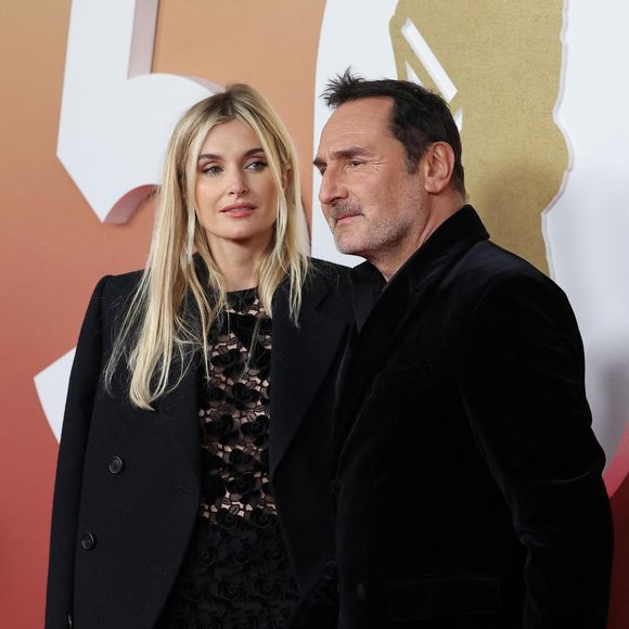 Gilles Lellouche et sa compagne Alizée Guinochet - Photocall de la 50ème édition de la cérémonie des César à l'Olympia à Paris, France, le 28 février 2025 © Dominique Jacovides - Olivier Borde / Bestimage