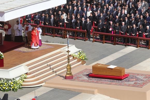 Giovanni Battista aux funérailles du pape François à Rome le 26 avril 2025. ©SGPItalia