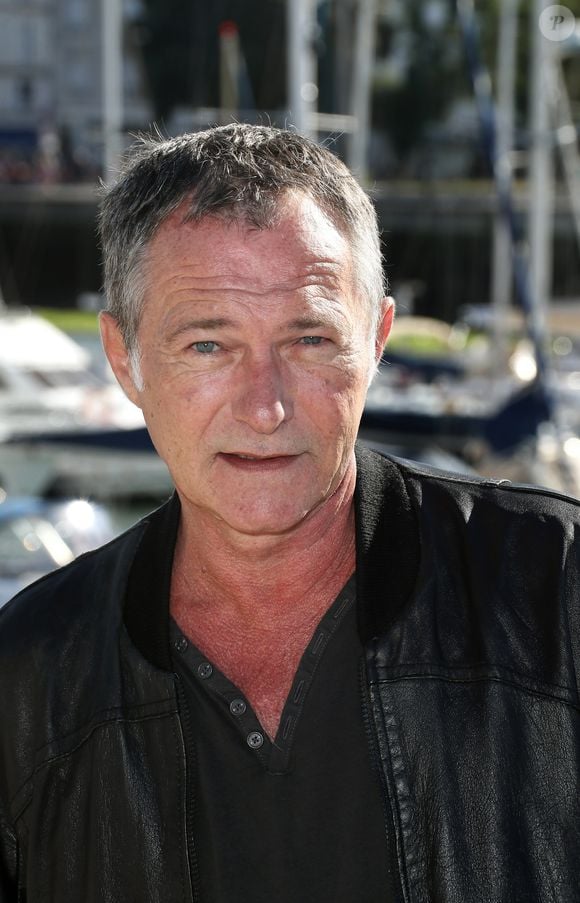 Bruno Wolkowitch pour la série "Les hommes de l'ombre" - Photocall lors du 18ème Festival de la Fiction TV de La Rochelle. Le 15 septembre 2016© Patrick Bernard / Bestimage
