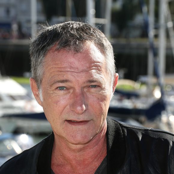 Bruno Wolkowitch pour la série "Les hommes de l'ombre" - Photocall lors du 18ème Festival de la Fiction TV de La Rochelle. Le 15 septembre 2016© Patrick Bernard / Bestimage