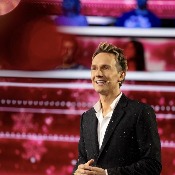 Exclusif - Cyril Féraud lors de l'enregistrement de l'émission "100% Logique", présentée par C.Féraud et diffusée le 20 décembre 2025 sur France 2, à Saint Denis, France, le 25 novembre 2025. © Jeremy Melloul/Bestimage