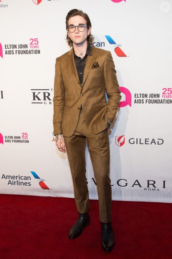 Gabriel-Kane Day-Lewis arrivant pour le 17e gala annuel de bienfaisance An Enduring Vision de la Fondation Elton John AIDS, Cipriani 42nd Street, New York City, NY, États-Unis, 5 novembre 2018. Photo Jason Smith/Everett Collection/ABACAPRESS.COM