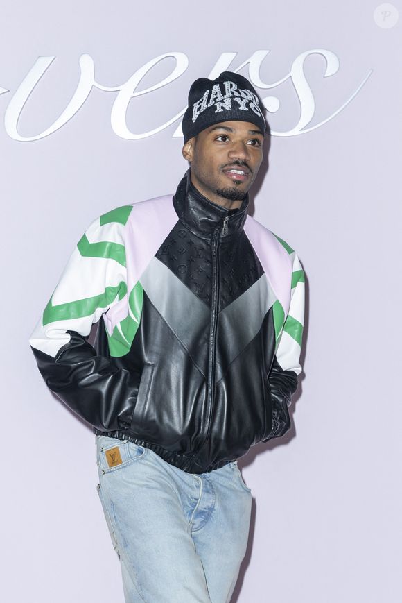 Tyshawn Jones - Photocall pour le défilé Louis Vuitton prêt à porter hommes Automne / hiver  2025 - 2026 lors de la fashion week à Paris le 21 2025. © Olivier Borde /Bestimage