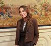 Il explore le monde du football amateur. 
Mélissa Theuriau - Cérémonie des Trophées médiaClub'Elles 2026 dans les salons de l'Hôtel de Lassay le 4 février 2026. © Anne-Sophie Guebey / Bestimage