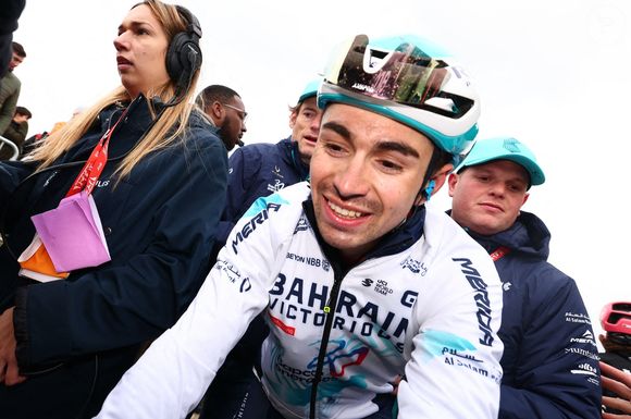 À Bahrain, le Français Lenny Martinez à la 83e édition du Paris-Nice, de Nice à Nice, France, le 13 mars 2025. Photo by ABACAPRESS.COM