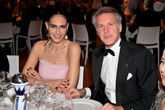 Le prince Emmanuel-Philibert de Savoie (grand maître de l'Ordre des Saints-Maurice-et-Lazare) et sa compagne Adriana Abascal lors du dîner de gala de l'association de l'Ordre des Saints-Maurice-et-Lazare au Yacht Club de Monaco.

© Bruno Bebert / Bestimage