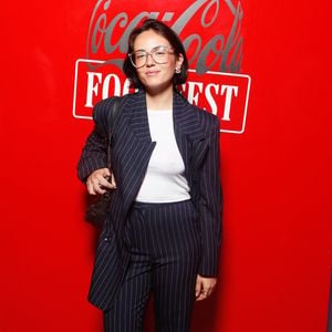 Exclusif - Agathe Auproux lors de la soirée d'inauguration du "Coca-Cola Food Court" à l'aérogare des Invalides à Paris le 20 juin 2024.
© Rachid Bellak / Bestimage