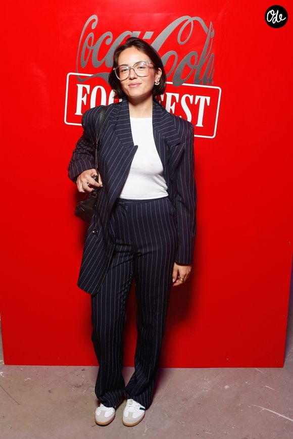 Exclusif - Agathe Auproux lors de la soirée d'inauguration du "Coca-Cola Food Court" à l'aérogare des Invalides à Paris le 20 juin 2024.
© Rachid Bellak / Bestimage