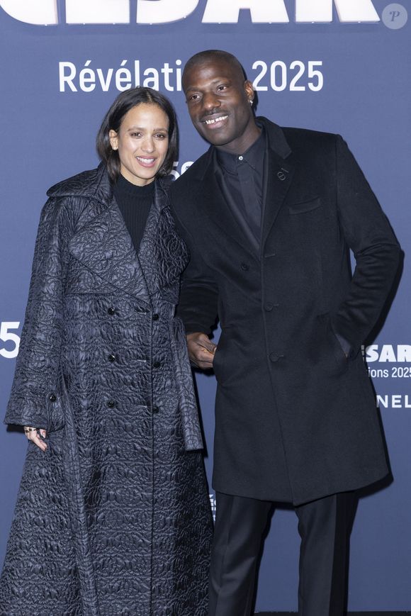 Mati Diop et Erwan Fale - Photocall de la soirée "Cesar Révélations 2025" au Trianon à Paris le 20 janvier 2025.

© Olivier Borde / Bestimage