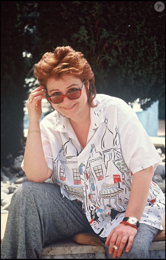 Josiane Balasko au festival de Cannes en 1989. ©Bestimage