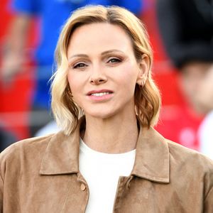 La princesse Charlene de Monaco ont assisté au 1er Tournoi Monaco Sevens qui s'est déroulé au Stade prince héréditaire Jacques à Beausoleil, le 1er mai 2026. -© Bruno Bebert/Bestimage