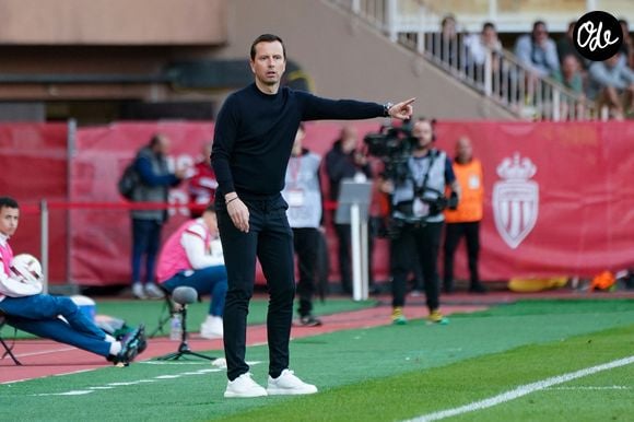 Julien Stéphan (Entraineur du Stade Rennais) - Match de la Ligue 1 Uber Eats opposant Monaco à Rennes (1-0) à Monaco le 7 avril 2024.