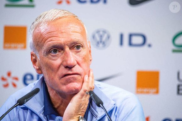 “Vous n’êtes pas sérieux de me poser une question comme ça ?”, s’insurge le sélectionneur

Le sélectionneur de l'équipe de France Didier Deschamps en conférence de presse avant les deux matches de Ligue des nations contre l’Italie et la Belgique au centre National du Football de Clairefontaine-en-Yvelines, France, le 2 septembre 2024. © Baptiste Autissier/Panoramic/Bestimage