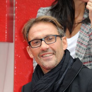 Julien Courbet assistant à la conférence de presse annuelle de la station de radio RTL à Paris, France, le 4 septembre 2014. Photo par Alban Wyters/ABACAPRESS.COM