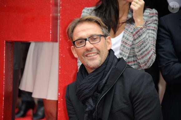 Julien Courbet assistant à la conférence de presse annuelle de la station de radio RTL à Paris, France, le 4 septembre 2014. Photo par Alban Wyters/ABACAPRESS.COM